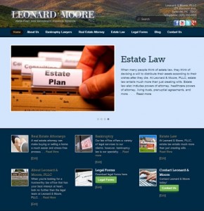 Leonard Moore new website
